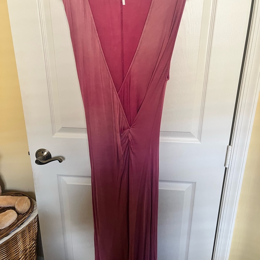 Free People Pink Maxi Dress